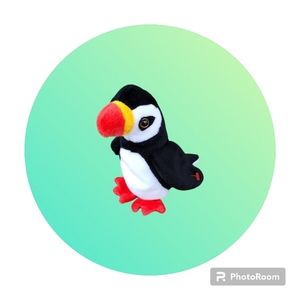 TY "Puffer the Penguin" 1997 Beanie Babies Collection - No Hang Tag - 7in